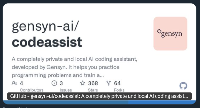 ThuyTrang108's tweet image. CodeAssist is more than a programming tool; it’s a companion that evolves with you. Every line of code you write, every edit, every hesitation or breakthrough becomes a heartbeat that feeds its intelligence. No longer a discrete suggestion or a mechanical prediction, CodeAssist…
