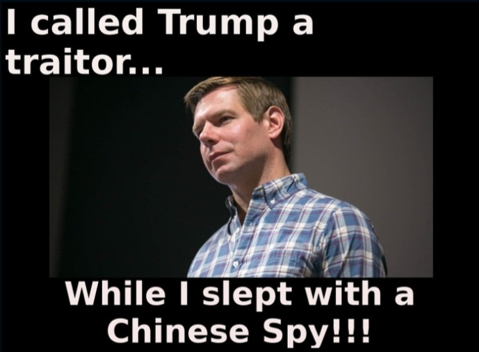 <a href="/ThePatriotOasis/">The Patriot Oasis™</a> Swalwell is scum.
