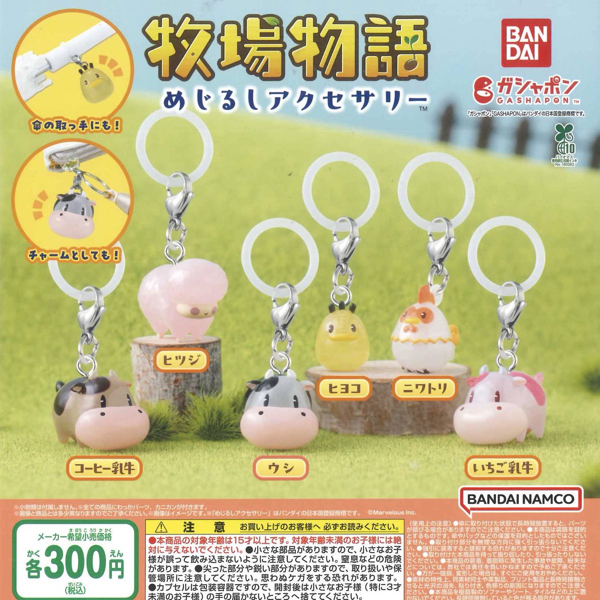 ◢ エンゲージキス モアプラスマスコット 10個セット ☀️再入荷情報☀️ □ 牧場物語 めじるしアクセサリー □ ] ケアベア