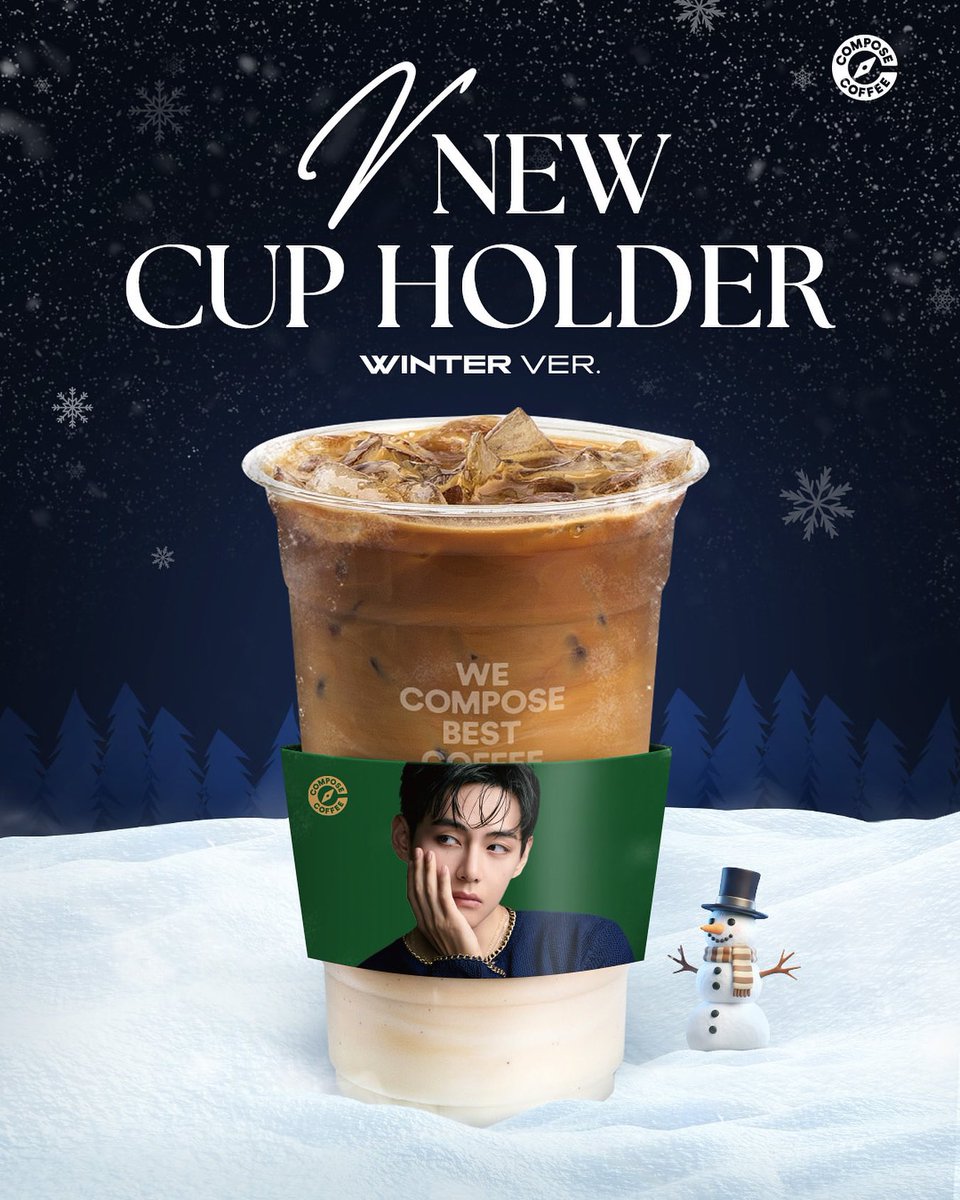 Compose Coffee New Cupsleeve!

#TaehyungxComposeCoffee