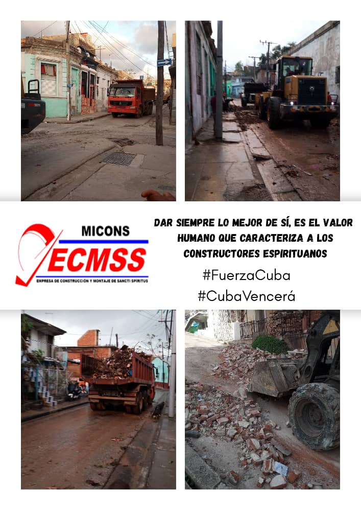 DiasRislan85614's tweet photo. #ECMSS #RevoluciónEsConstruir #SanctiSpíritusEnMarcha
@construccionss @CubaCubacons @CubaMicons @ObraDe https://t.co/oRmg7UOraX