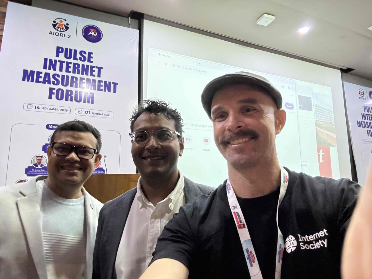 isoc_pulse's tweet image. 🇮🇳@anandraje, @amreesh, and @RobbieMitch are presenting at the @internetsociety Pulse Internet Measurement Forum at @Chandigarh_uni in India today #PIMFindia. Follow us virtually pulse.internetsociety.org/en/events/puls…