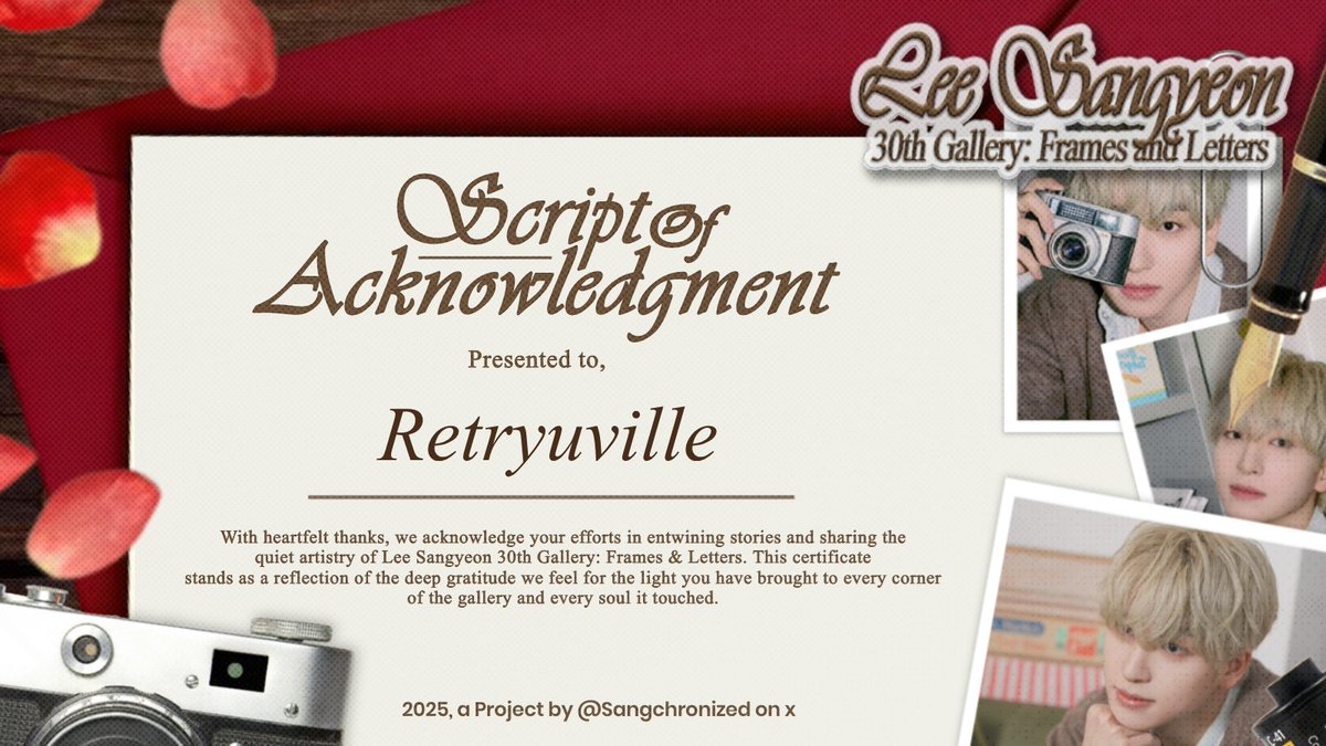 Sincere thanks to <a href="/Sangkronis/">َ</a> for trusting us as your media partner. We're honored to receive this certificate and truly appreciate the journey shared. May this be the start of more to come. ♥️