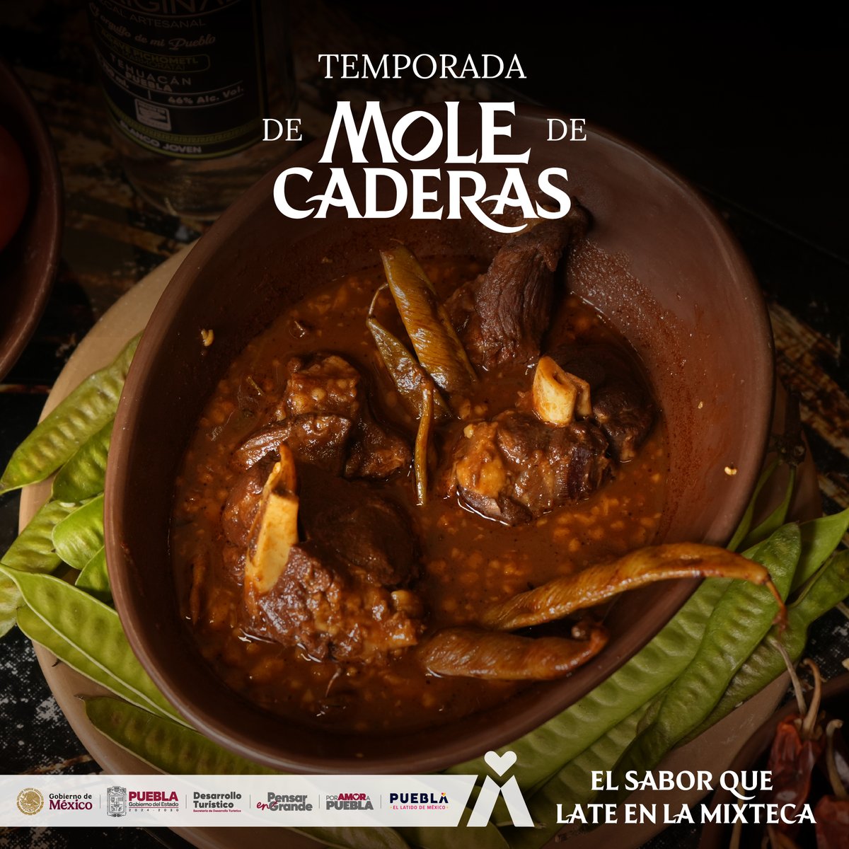 🍲 Temporada de Mole de Caderas #Puebla
