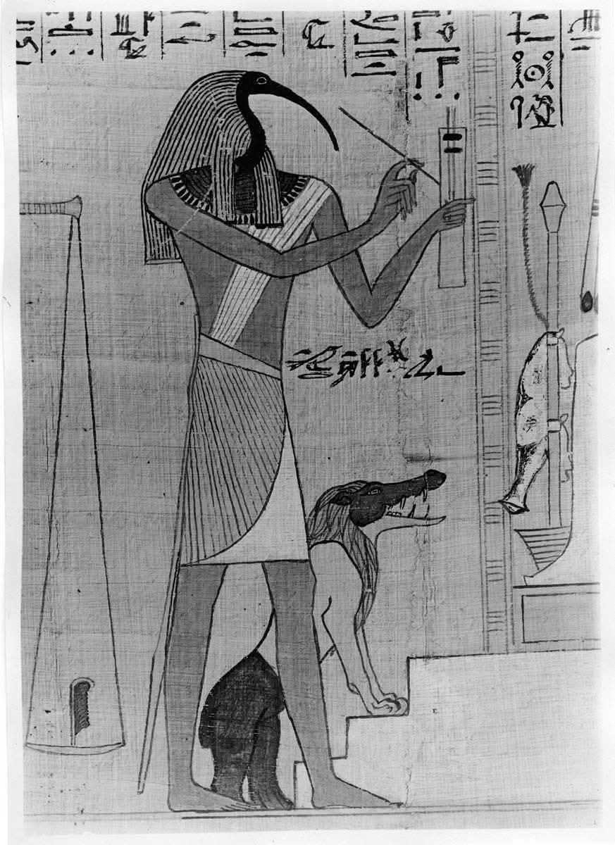 ملتهمة القلوب «عممت» كائن خرافي ذو جسم مركب من رأس تمساح ومقدمة جسم اسد ومؤخرة فرس النهر بتكون دايماً واقفة في حالة تأهب وإستعداد منتظرة القرار في قاعة المحاكمة بعد وزن القلب النتيجة هتكون إما ان يكون من الاخيار والصالحين في الحالة دي يكون مقره النعيم «إيارو» وإما إنه يكون من