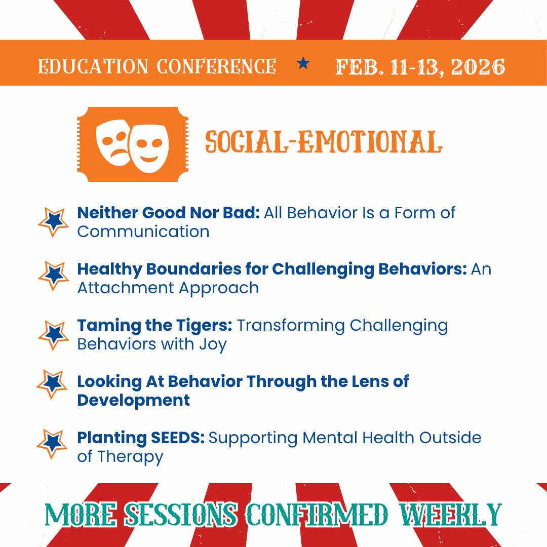 #SEL for #HeadStart Educators at #HSC Education Conference Feb 11–13, in Ontario, CA. Strengthen your skills in creating supportive, connected, and emotionally responsive classrooms. Confirmed Sessions now on the website. View the agenda &amp; learn more: bit.ly/AnnualConf26