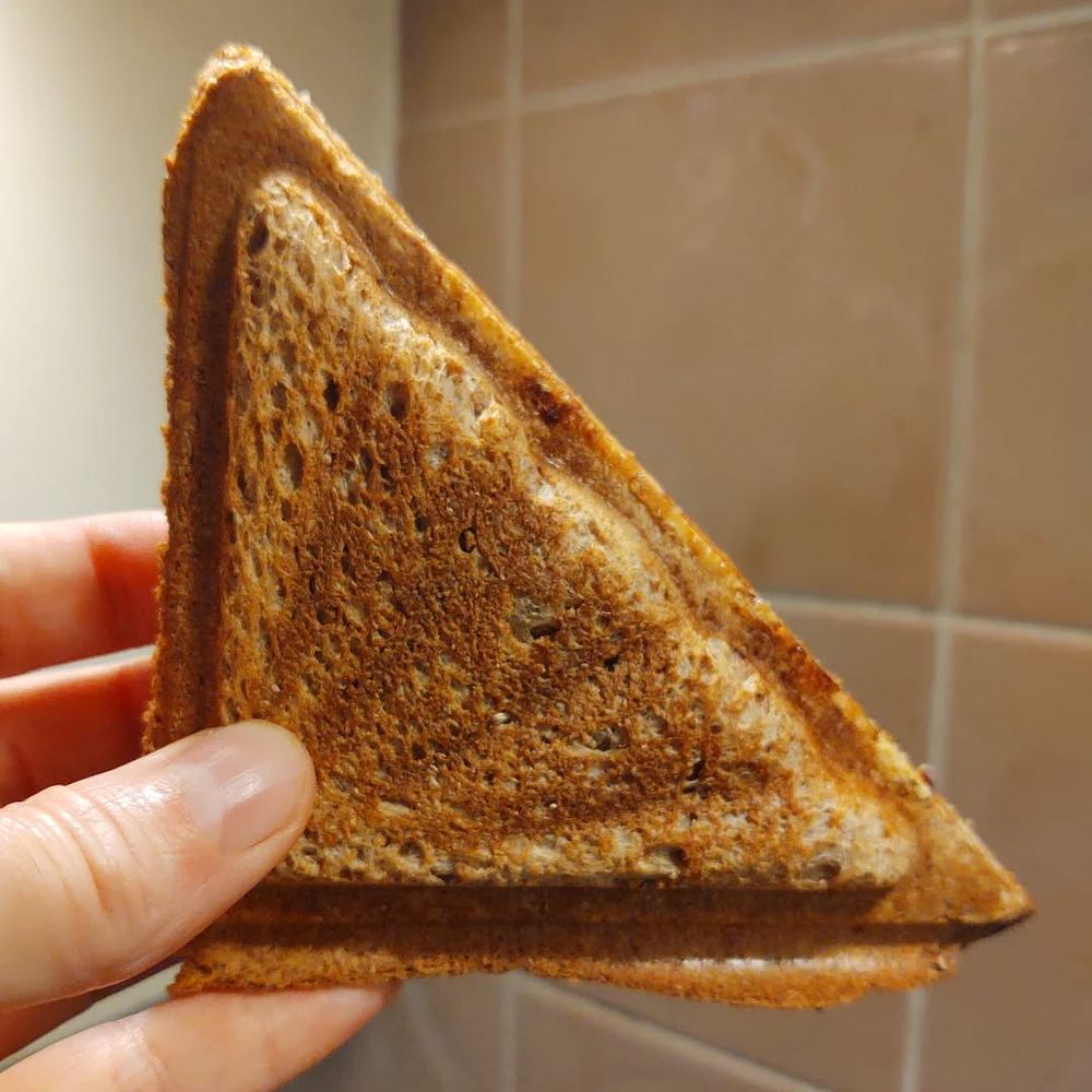 nostalnerd's tweet image. Fun fact: Toasted Sandwich contents was used to test the Space Shuttle&apos;s heat shield.