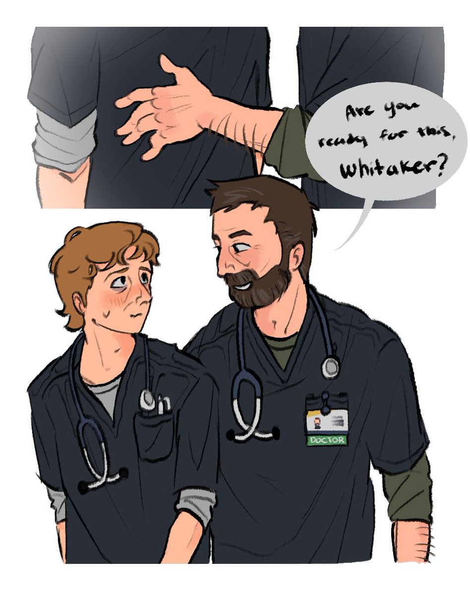 spencewuzhere's tweet image. how i wish this was an actual scene #hucklerobby #thepitt