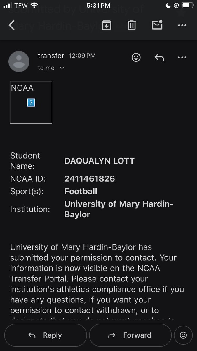 I am now in the transfer portal #grinddontstop