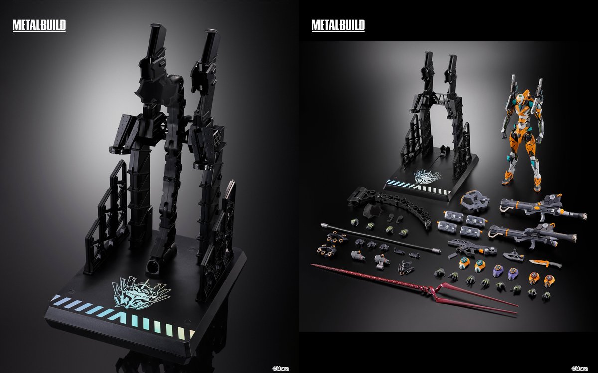METAL BUILD エヴァンゲリオン零号機/零号機(改) 30th with the spear