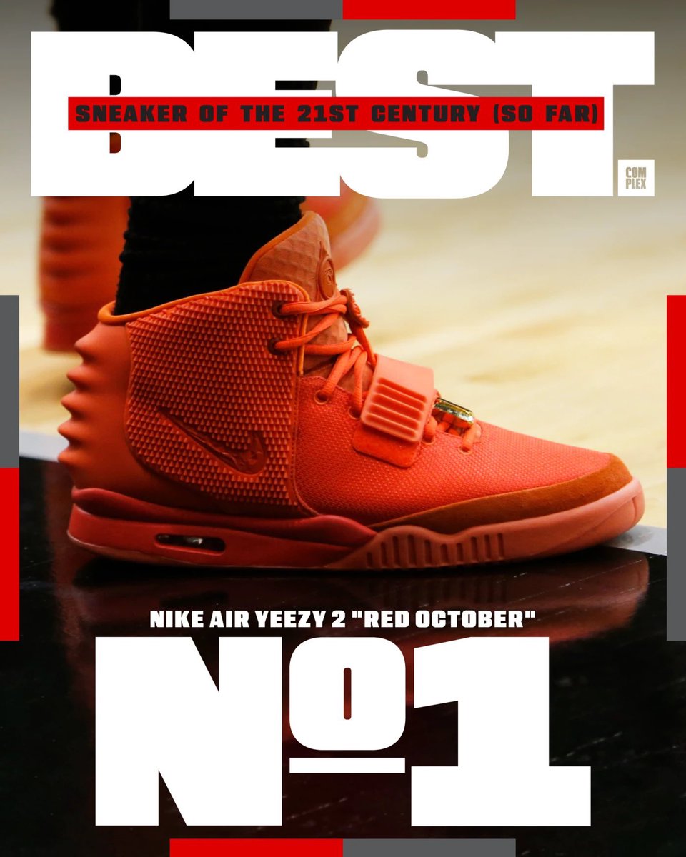 JUST IN: Complex names YE as the #1 Best Dressed Celebrity and Best Sneaker of the 21st Century 👏🏆🤯

Is <a href="/kanyewest/">ye</a> on a redemption arc?