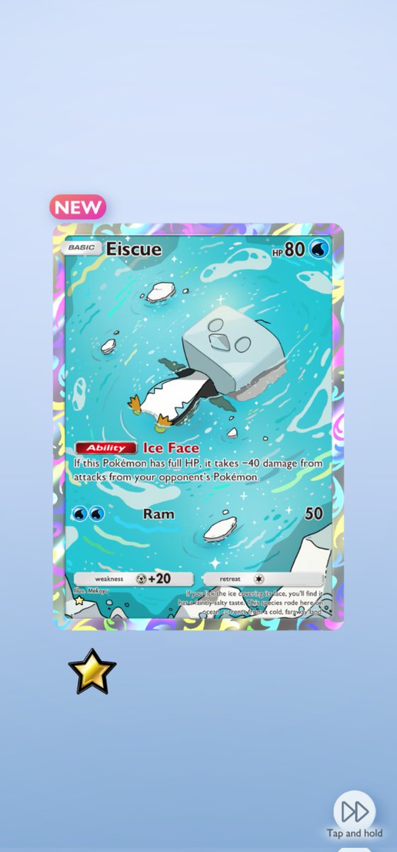 smolnoella's tweet image. look at this cutie patootie!! 🧊 🐧 #PokemonTCGPocket