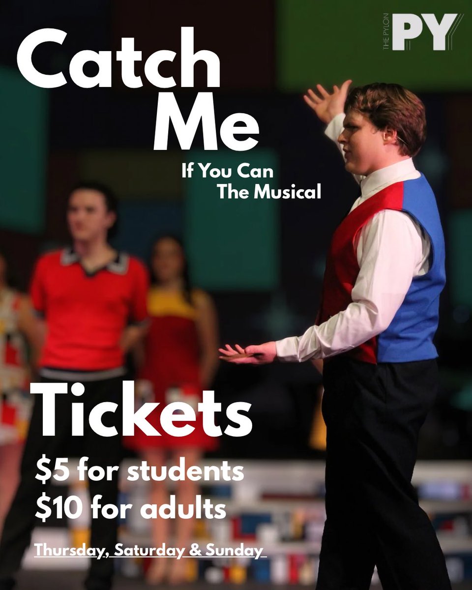SCPylon's tweet photo. Support our theatre troupe this weekend by going to see "Catch Me If You Can." And go read Katherine’s new story about the musical! ✈️

https://t.co/HkRzebM5jB https://t.co/bvhLqst6AM