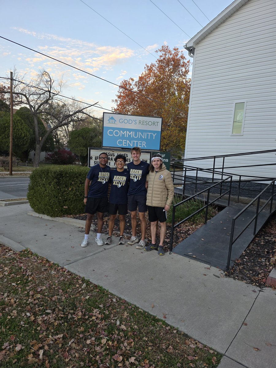 NCCAA XC Nationals Joplin, MO. Thank God for the work being done here @ Gods Resort. Definitely doing the work of our Lord and Savior Jesus Christ #Givingback 🙏🏽 🙏🏽