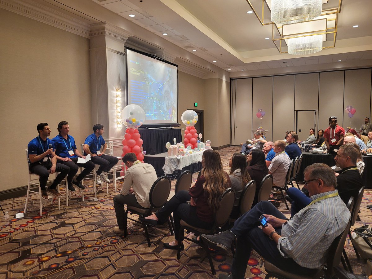 The #NAIOPSNV #BusTour heads north to the Northwest and <a href="/CNLV/">City of North Las Vegas</a> for its next stop. #CRE #SNVCRE #realestate #business #SouthernNevada <a href="/Newmark/">Newmark</a> <a href="/SchnitzerProp/">Schnitzer Properties</a>