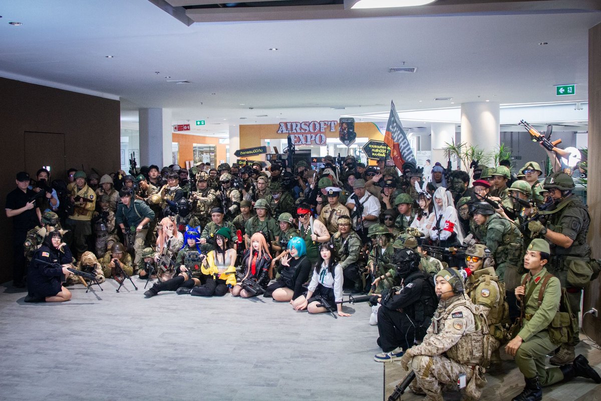 gamegun's tweet photo. วันเสาร์ที่ 8 พฤศจิกายน 68 ที่ พาราไดซ์  คนคอสมางานเยอะจนล้น https://t.co/JIAdsYrb2C