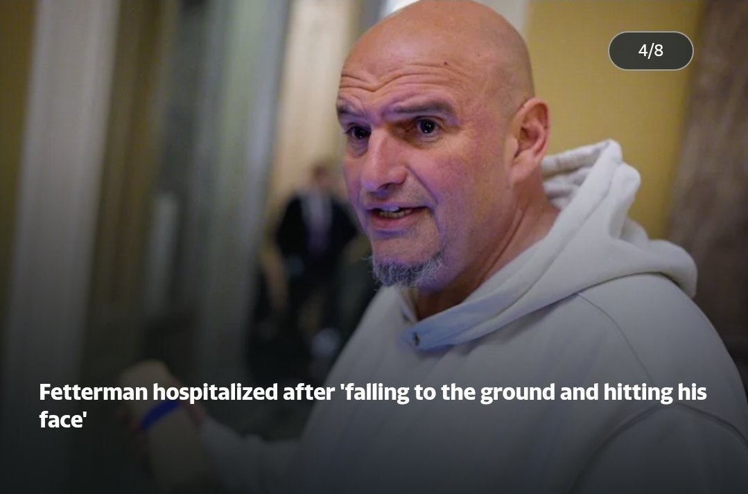 There's no sign of brain function. We have to let him go in peace. 🤷‍♂️
#JohnSchiavoFetterman