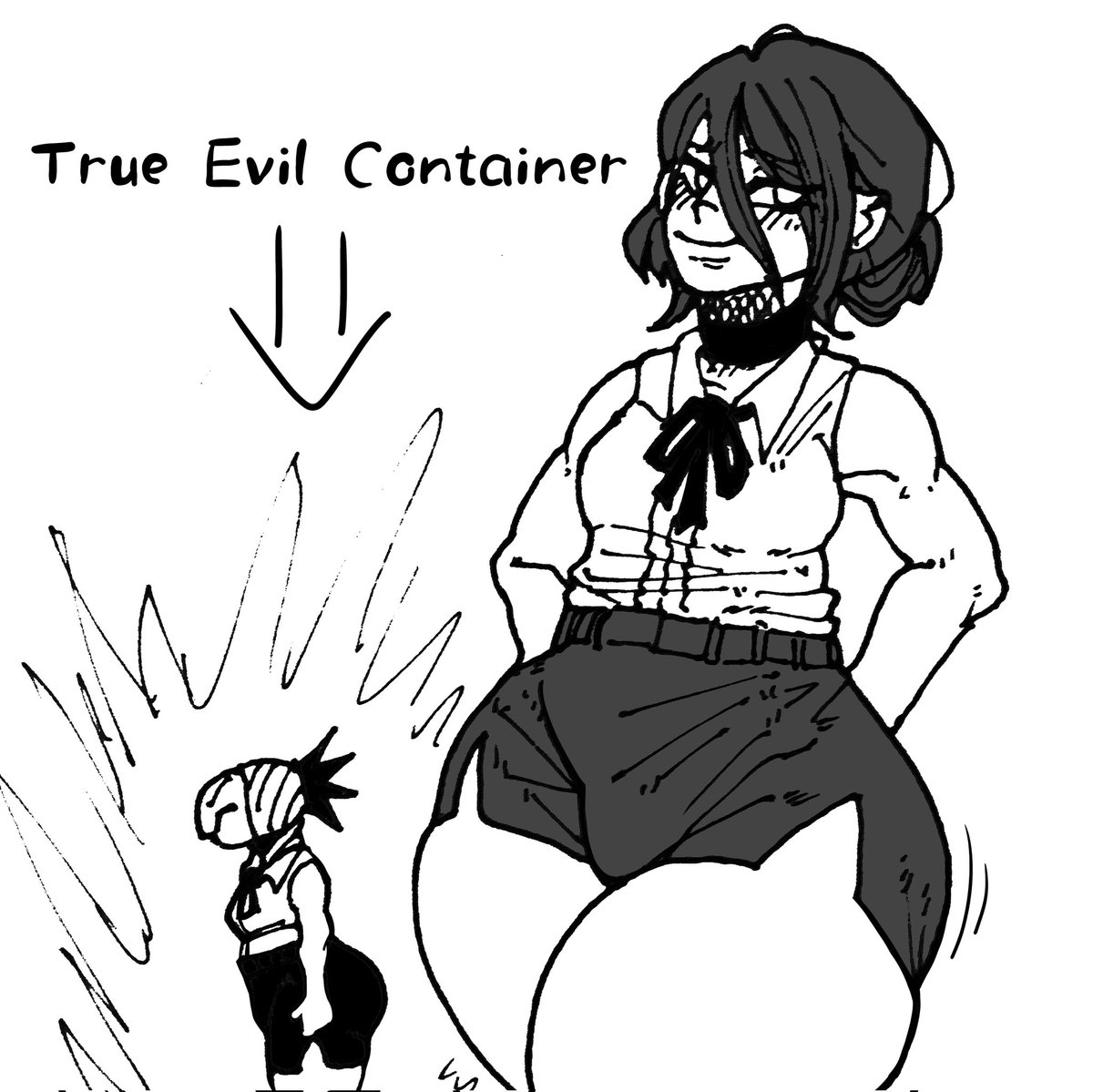 Rodolfator's tweet image. El verdadero Evil Container 

Dibuje algo del conchesumadre para variar

#chainsawman