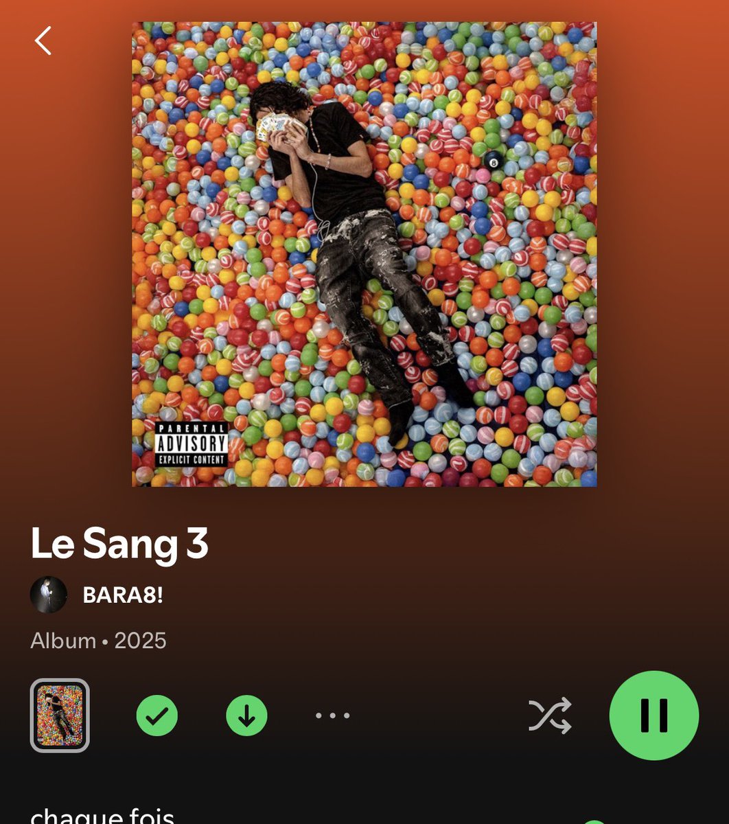 Peut-être baraocho il a sorti le projet de l’année au final