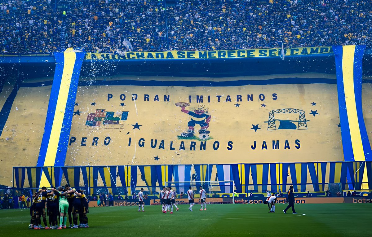 Es el telon mas hermoso de Boca ? La mística es TOTAL 😍