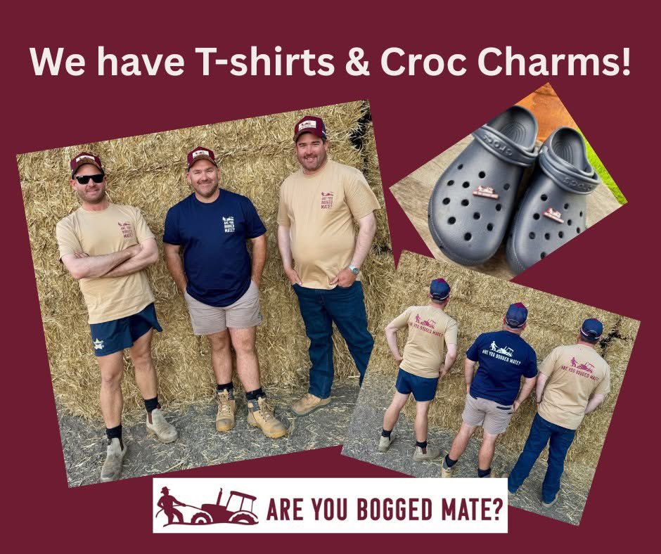 RUboggedmate's tweet image. We have your Christmas shopping sorted! 🎄🎁
Our new T-Shirts &amp;amp; Croc Charms are available now on the 'shop' page on our website. 
Don't forget to check out our other merch as well. 
#areyouboggedmate