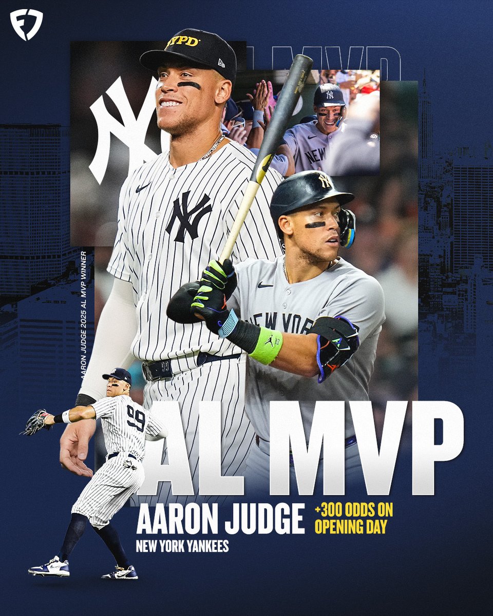 ALL RISE 👨‍⚖️

Now, 3x AL MVP Aaron Judge 😤

#MLB | #RepBX