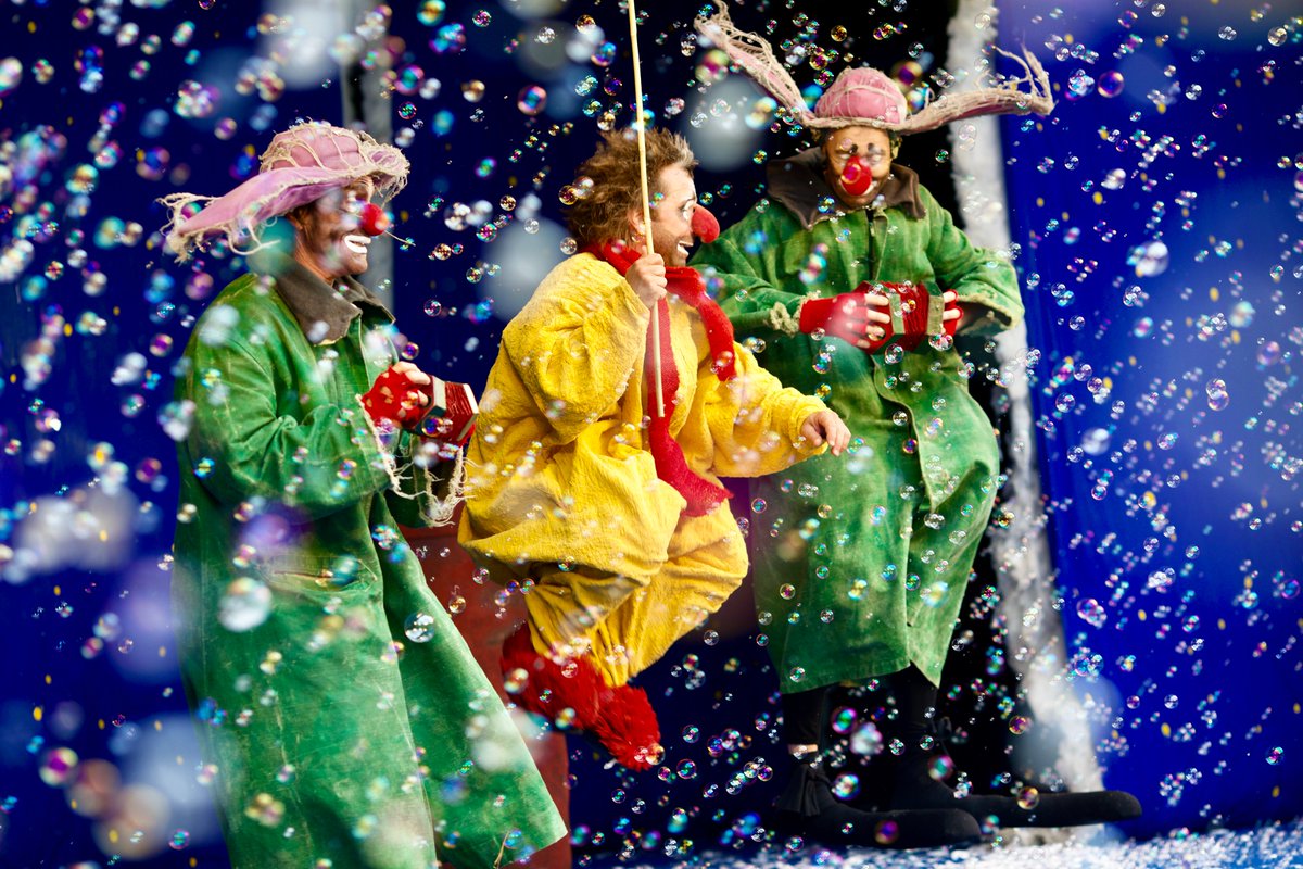 The tradition of clowns goes back at least as far as the pyramids, a band of fools with hidden wisdom, using laughter to find truth and <a href="/SlavasSnowshow/">Slava's Snowshow</a> <a href="/thealexbham/">The Alexandra</a> provides smiles &amp; pathos in equal measure to lift minds and thoughts beyond the laughs. behindthearras.com/Reviewspr/2025…