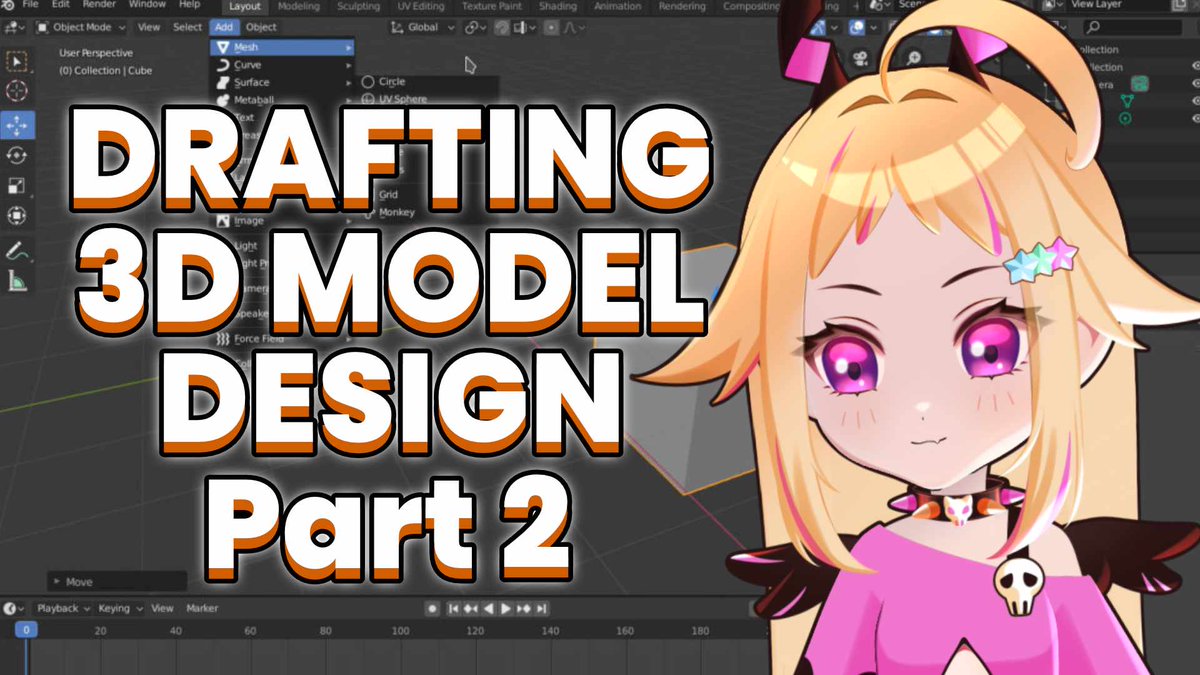 Continue drawing the 3d model design art!!

🟪twitch.tv/rinevartist
🟥youtube.com/live/ICz_pcDsi…

#Vtuber #art