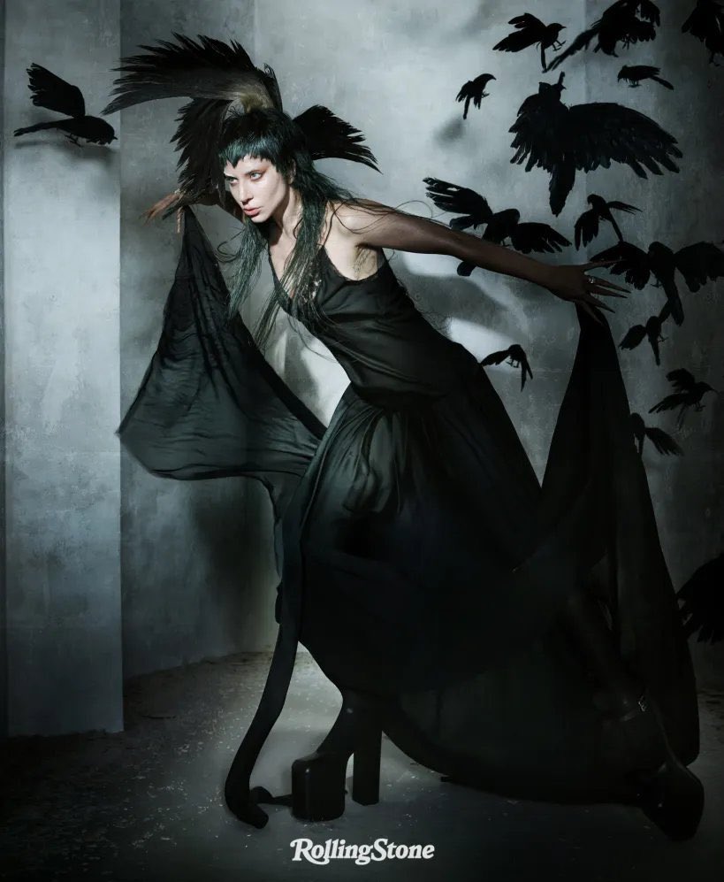 “So instead of being haunted by birds I will become one of them”