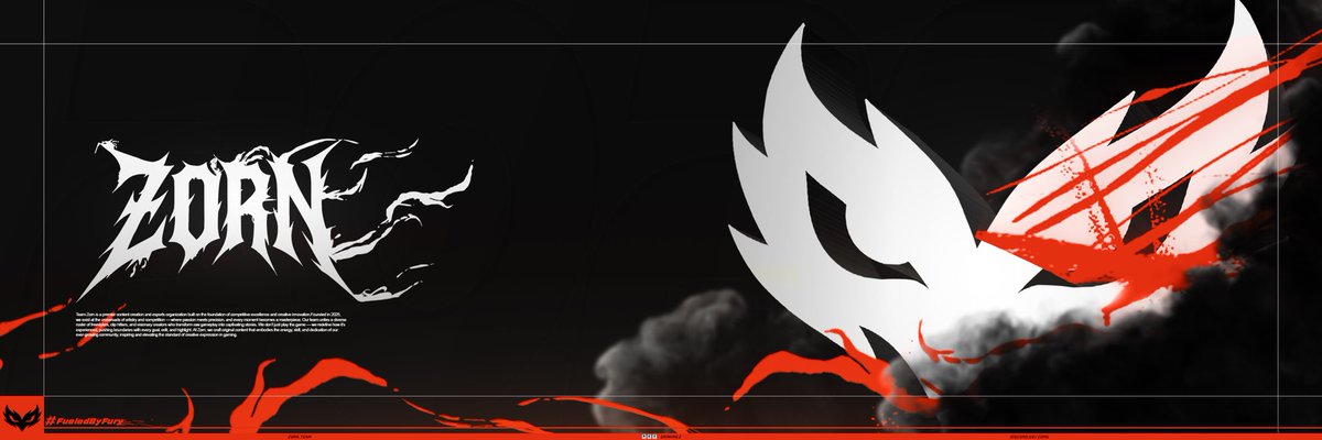 FACELIFT 👀 

Team Zorn has undergone a full social media revamp, changing our profile picture and header to our new branding style as we head into 2026. Exciting to see our plans for 2026 slowly come into action! 

🎨: <a href="/jawleidzn/">jawlei</a> 

#FueledByFury