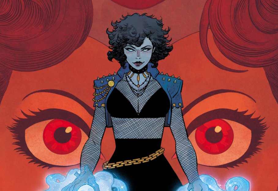 New interview with Kelly Thompson via <a href="/CasuallyComics/">Casually Comics</a> - Some great Absolute Wonder Woman insights🧵

"Season of the Witch" featuring Absolute Zatanna will be a five issue arc, drawn by Hayden Sherman, running through Issues 16-20. Sherman will take a two issue break for 21-22.