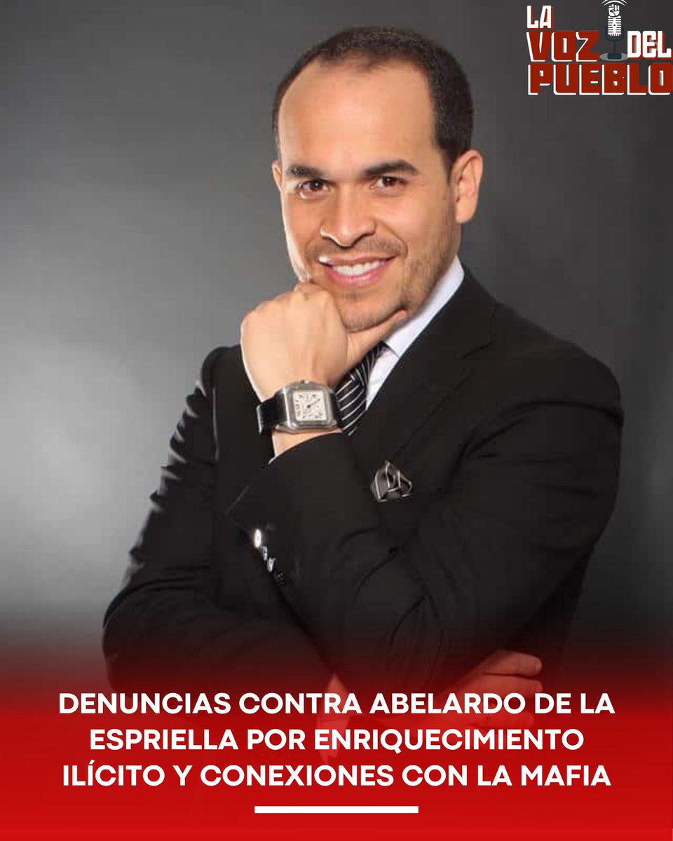 🔴 DENUNCIAS CONTRA ABELARDO DE LA ESPRIELLA POR ENRIQUECIMIENTO ILÍCITO Y CONEXIONES CON LA MAFIA

En medio de la controversia por los presuntos vínculos de Abelardo de la Espriella con casos de enriquecimiento ilícito y apropiación indebida de bienes del Estado, el gerente de