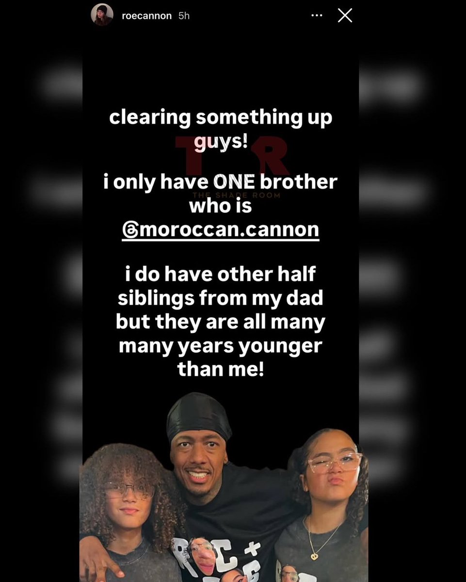 Roe said she don’t know her daddy other kids 💀

lmfao, I’m screaming at this PSA 😭