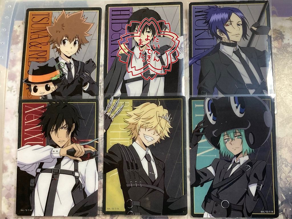 taso08eri's tweet image. 【交換譲渡】家庭教師ヒットマンREBORN! リボーン AGF ティーム クリアカード 缶バッジ アクリルブロック

譲:綱吉 リボーン 骸 XANXUS フラン ベル 

求: 同種獄寺or缶バッジ、アクブロ獄寺1&amp;gt;&amp;gt;定価＋送料

基本郵送。手渡し相談。買取可能。
交換優先。ご縁がありましたらよろしくお願いいたします。