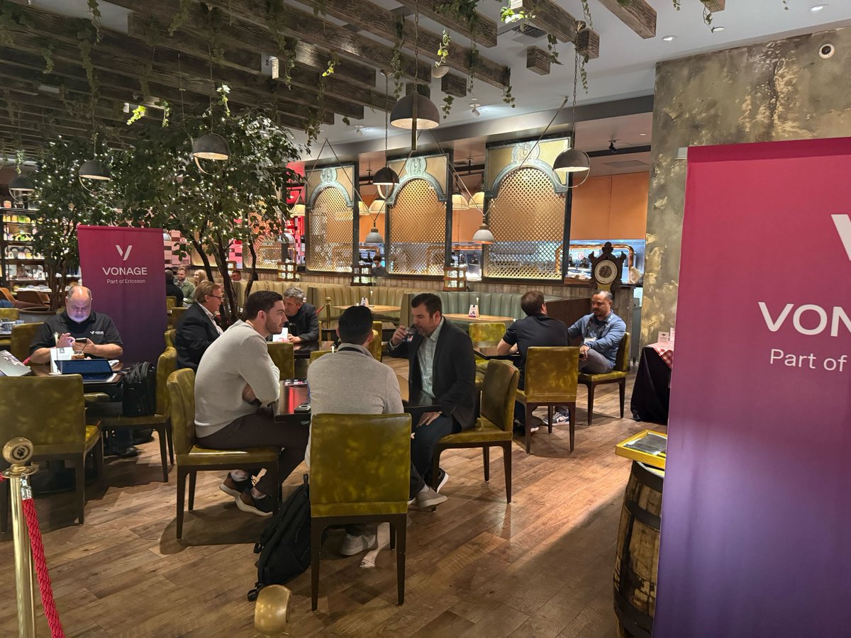 Vonage's tweet image. We had a great time in Las Vegas during Money 20/20 connecting with leaders and innovators in the financial services industry. It was fantastic to demonstrate how Vonage&apos;s fraud prevention and security solutions are empowering businesses to build trust and create seamless, secure…