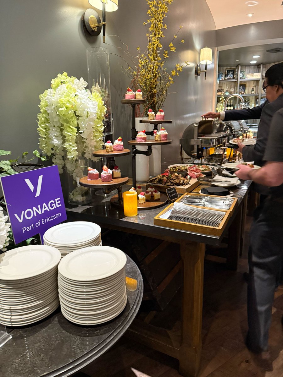 Vonage's tweet image. We had a great time in Las Vegas during Money 20/20 connecting with leaders and innovators in the financial services industry. It was fantastic to demonstrate how Vonage&apos;s fraud prevention and security solutions are empowering businesses to build trust and create seamless, secure…