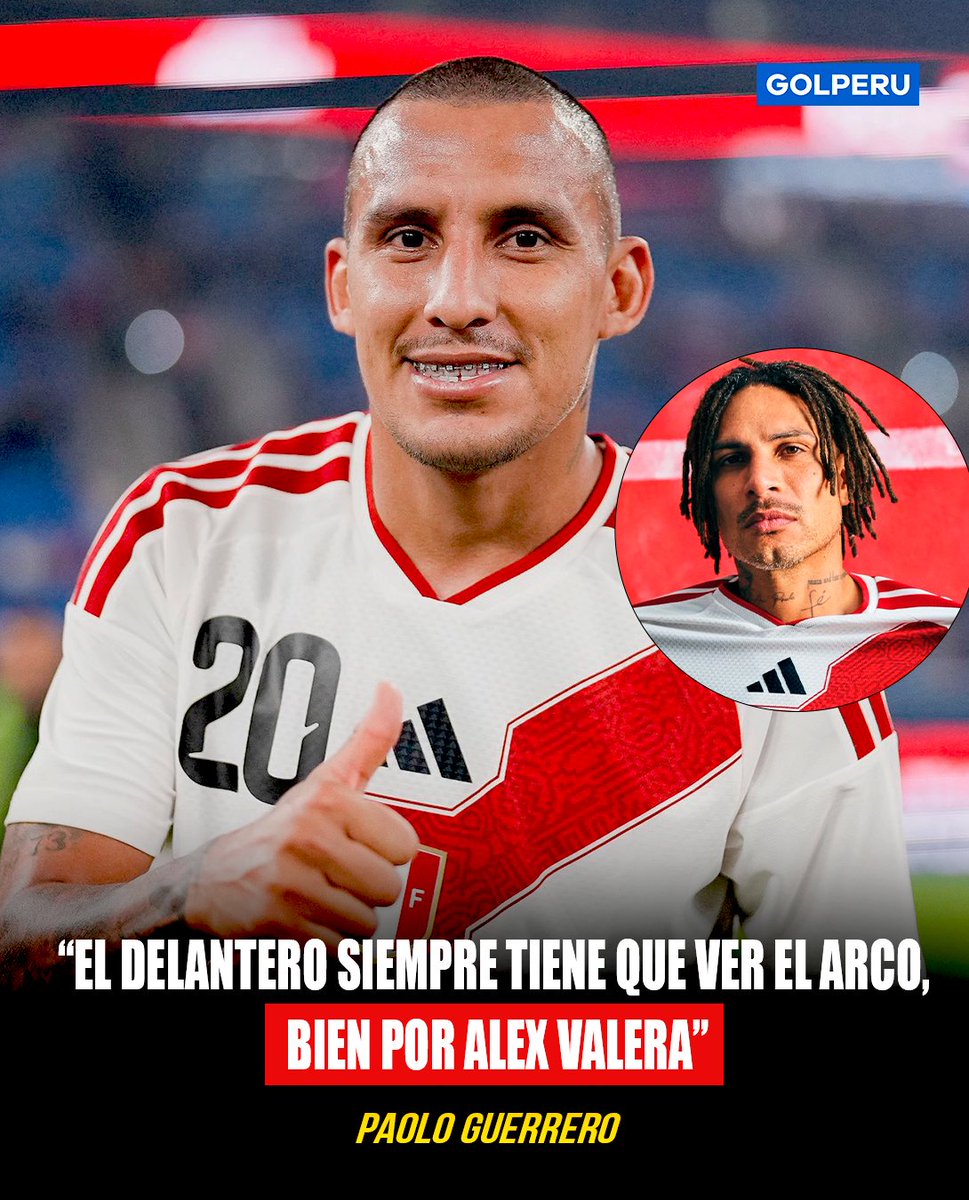 ¡DE '9' A '9'! Paolo Guerrero ⚽️ habló del gol de Álex Valera ⭐ en el amistoso contra Rusia 🇷🇺 y reveló que se siente un hincha más de la Selección peruana 🇵🇪. "Extraño la selección, pero me toca apoyar este proceso, me mantengo al margen".