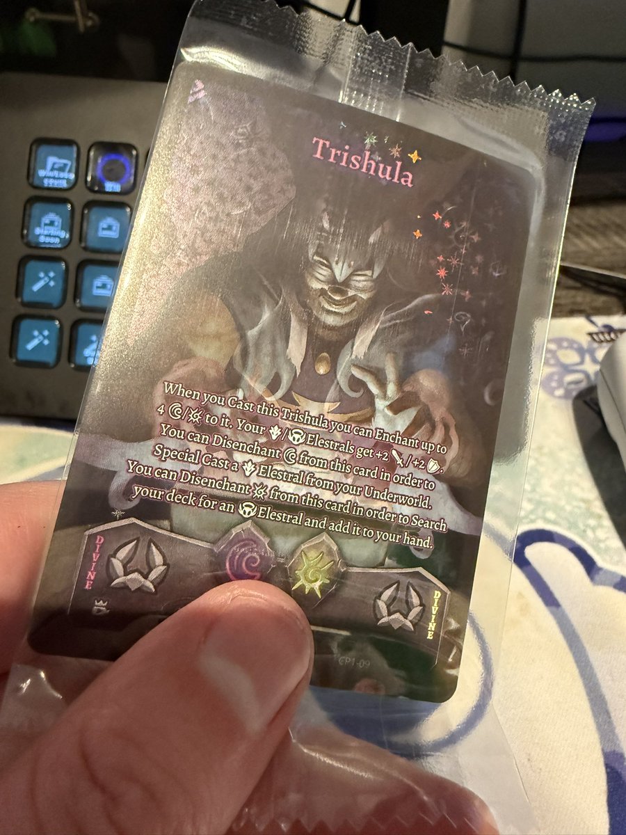 I’m officially an <a href="/Elestrals/">Elestrals</a> card now 😎