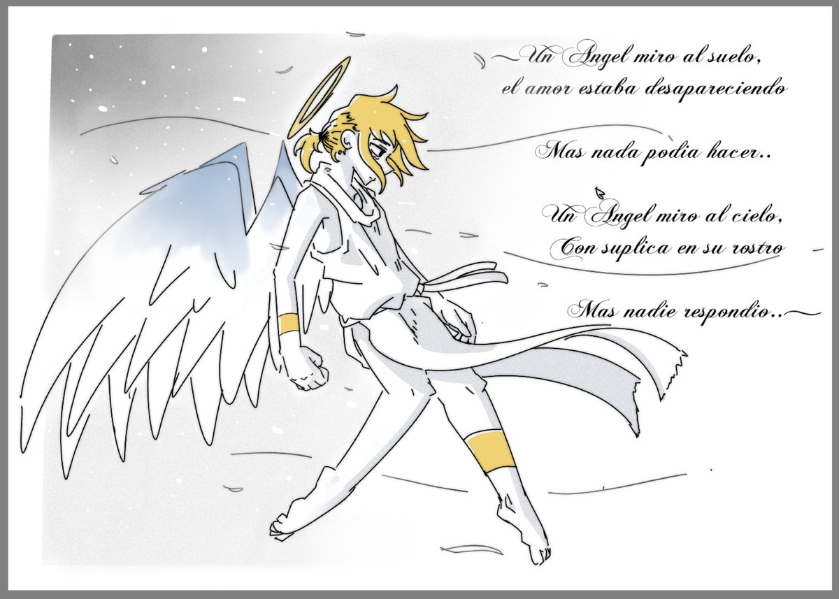 SillyAngel1012's tweet photo. An Angel gazed upon the soil
    for love was fading from this world, 
           and naught could he do to stay it…

              An Angel looked unto the heavens,
                     a supplication upon his visage,
                          yet none there answered… https://t.co/7FUHUqo9Ti