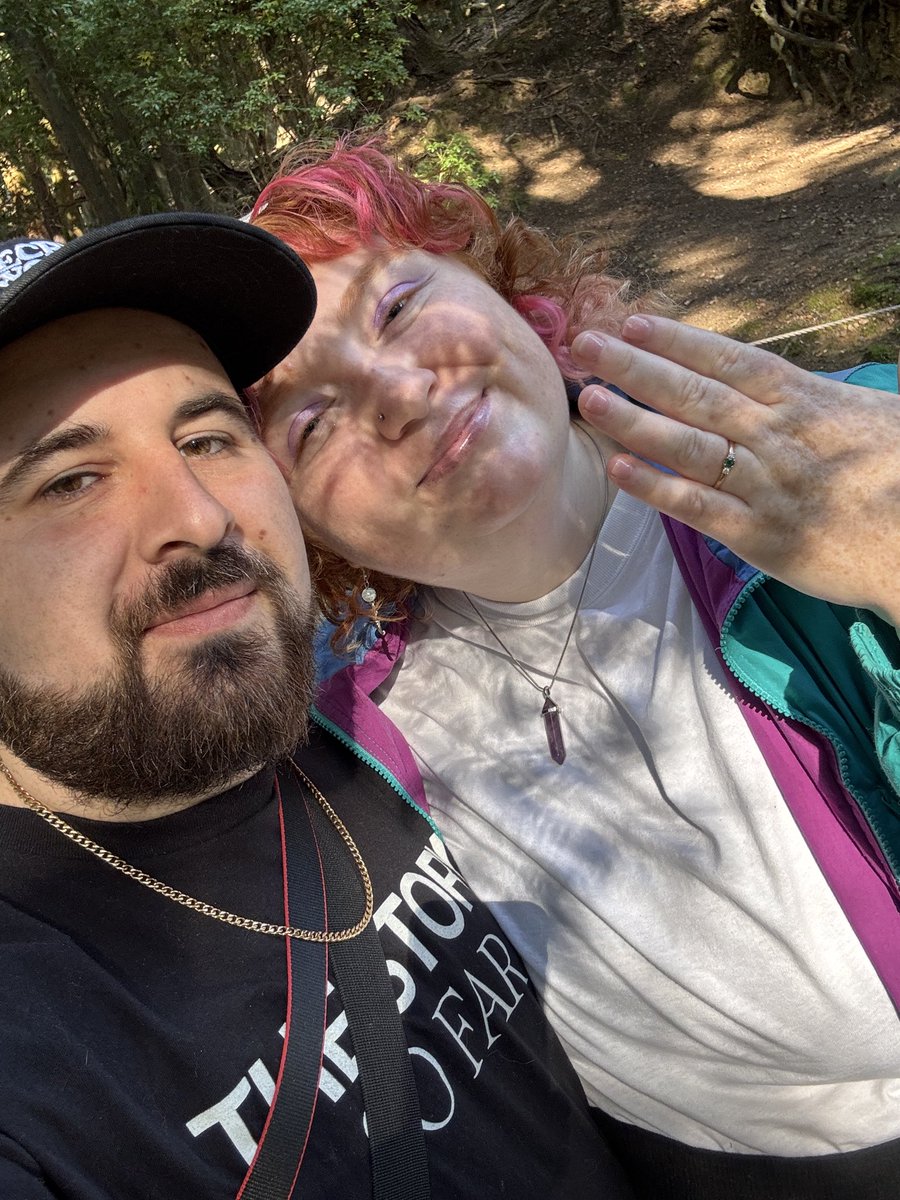 Engaged to the baddie I met through being funny on twitter