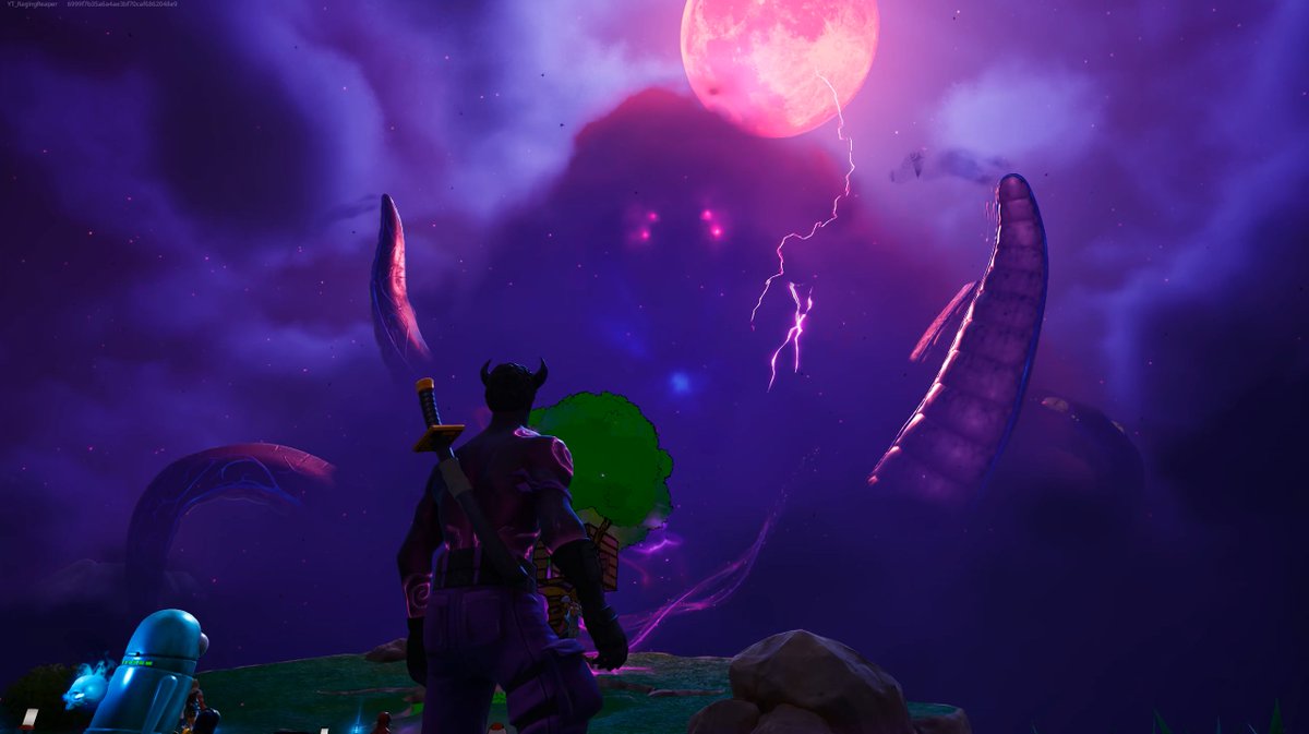 Oh my gosh...

I just realized that the FIRST SCENE on the Island in the Chapter 6 Launch Trailer is a giant octupus staring at us, directly after the portal to the Spirit Realm opens. Did they tease the Dark Presence DAY ONE 😭😭
#Fortnite