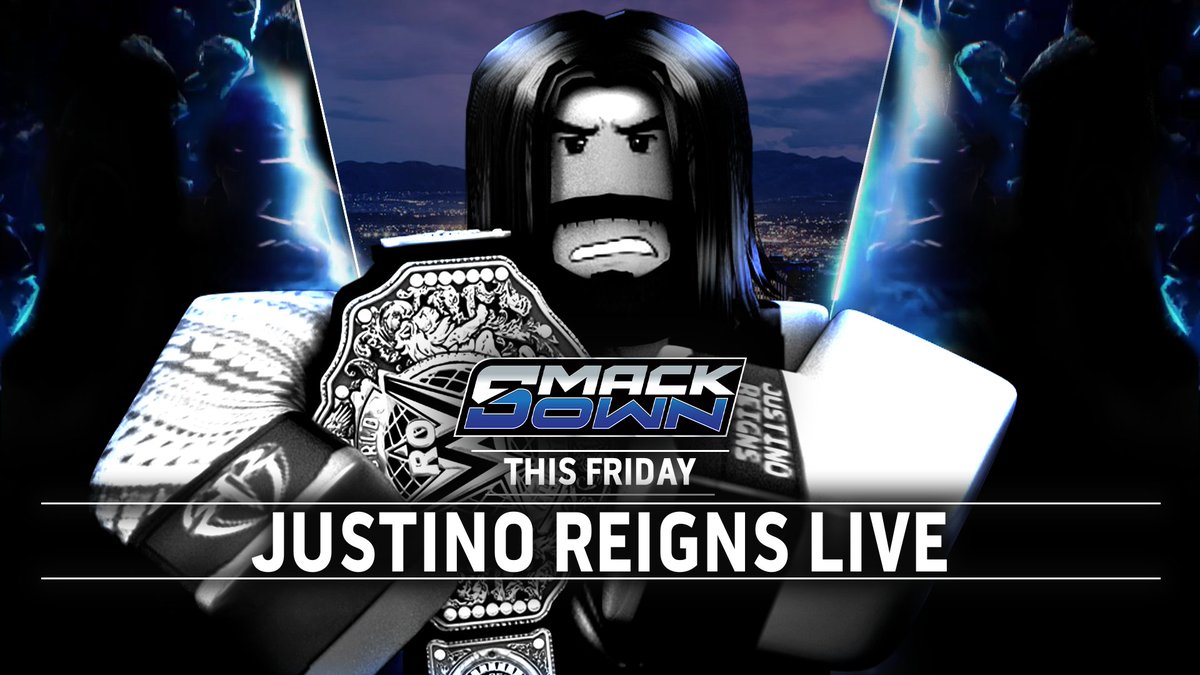 #SmackDown // NOVEMBER 14th

After regaining the world heavyweight championship at <a href="/IWA_RBLX/">#IWA2025</a> Rebellion in Riyadh, the champ will be LIVE on Smackdown to usher in the big dog era!

What will Reigns have to say ahead of #RBLXCrownJewel ?