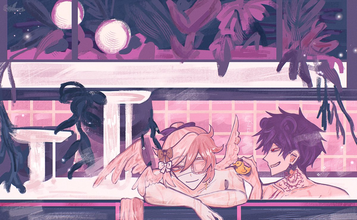 MakuriTanabata's tweet photo. Go my niche media yumeship angelbear does anyone even know what this game is 

[ #yumetwt #angelbear #sslg #saintspellsloveguide #saintspell ] https://t.co/ZrTGQHrUed