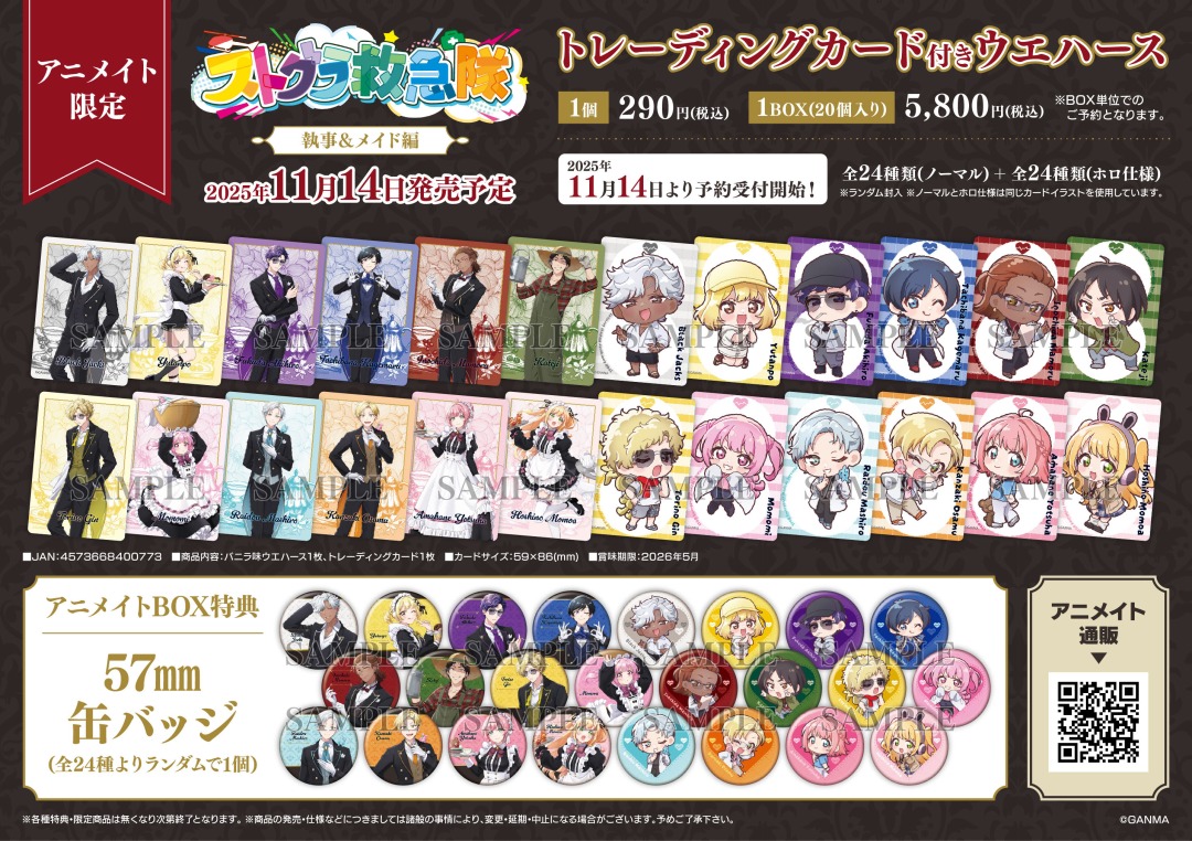 本日より発売開始／ 【ストグラ救急隊 トレーディングカード付き