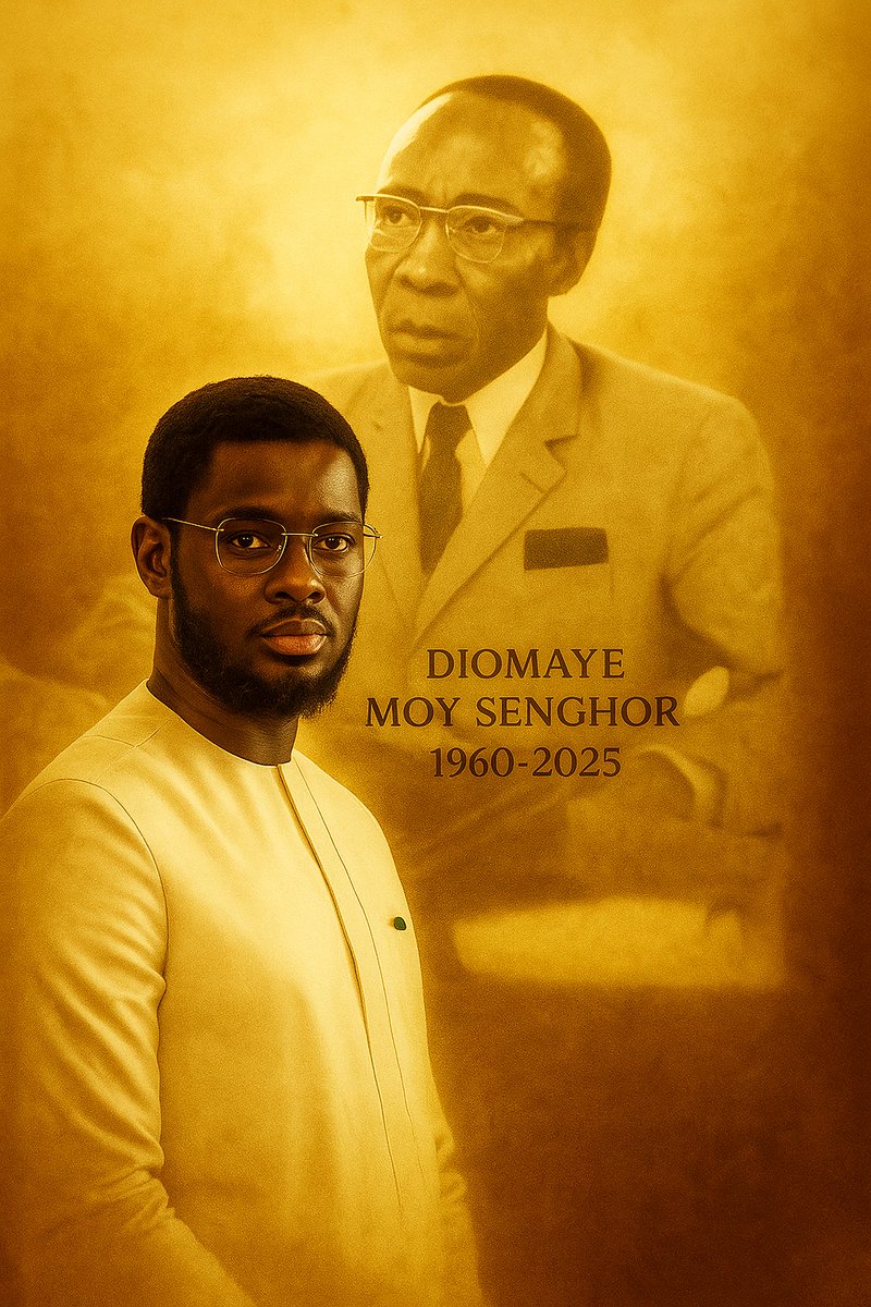 geekanonymthi's tweet image. 📌Diomaye moy Senghor 1960-2025