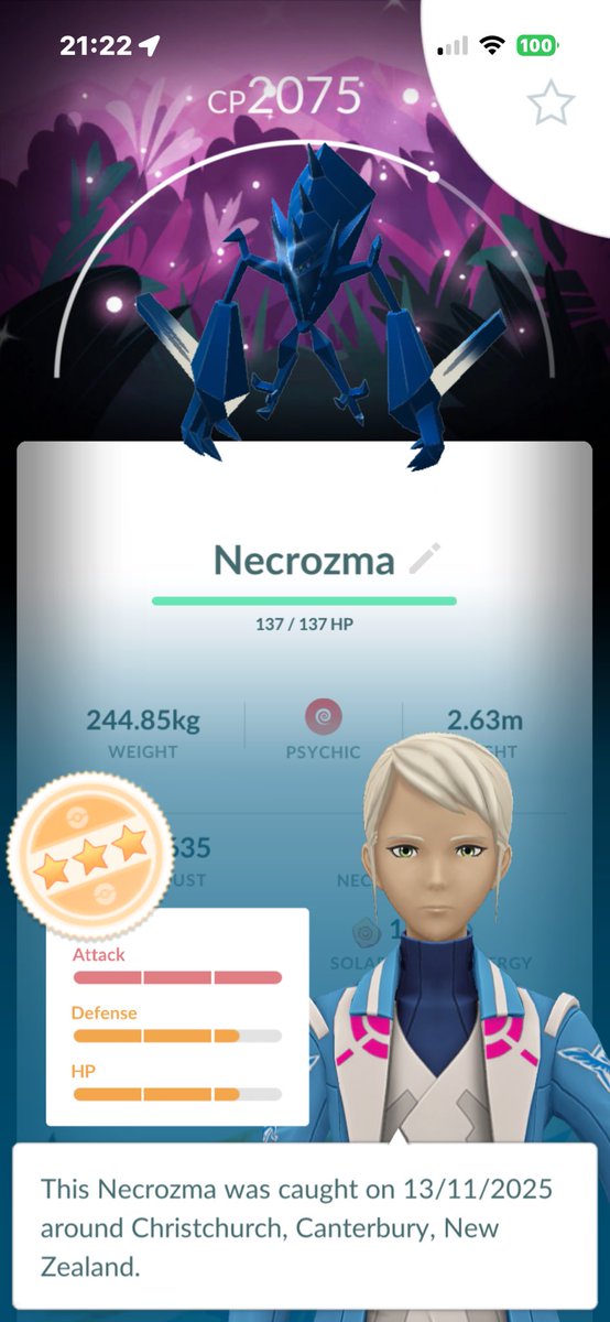 When lady luck finally remembers you
Shiny with rare background 😃