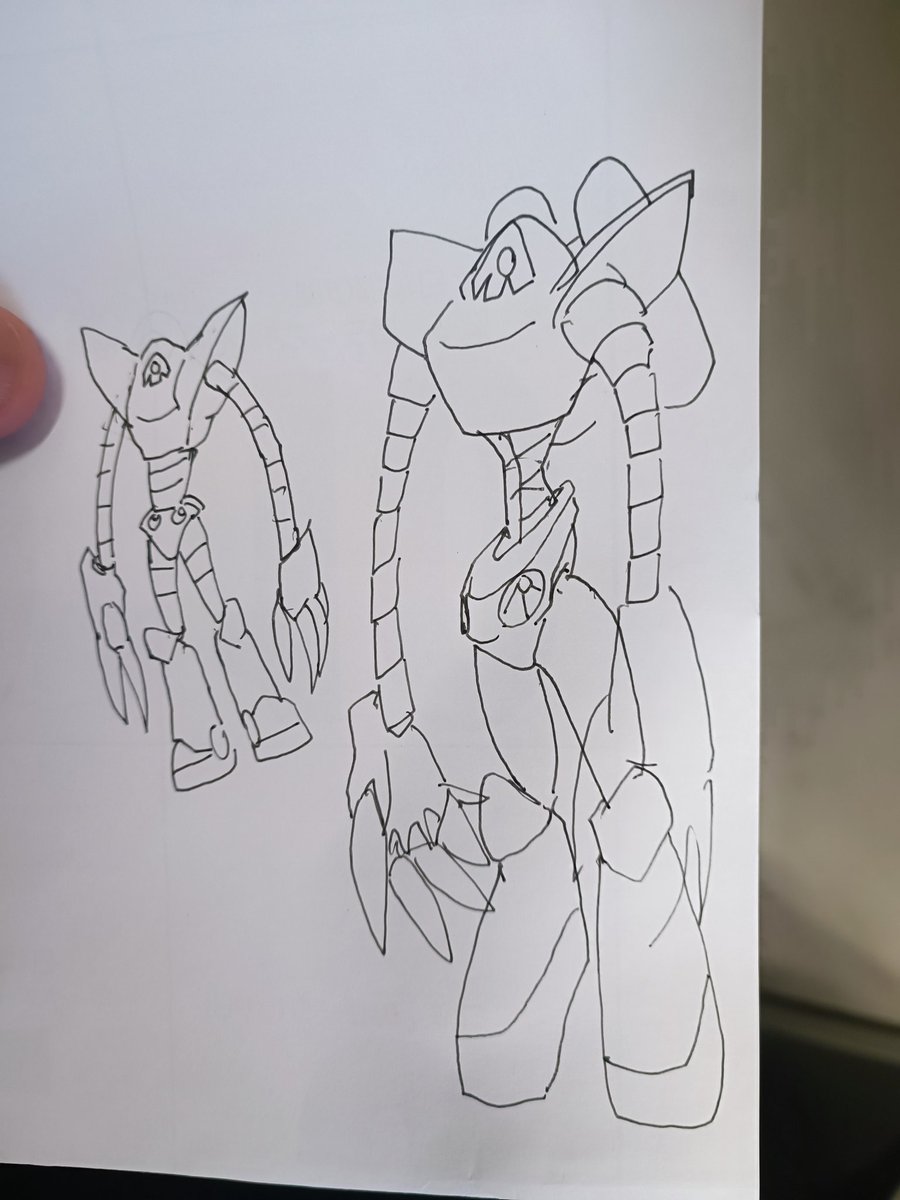 デフォルメゴッグ(逆に伸ばす方向) 