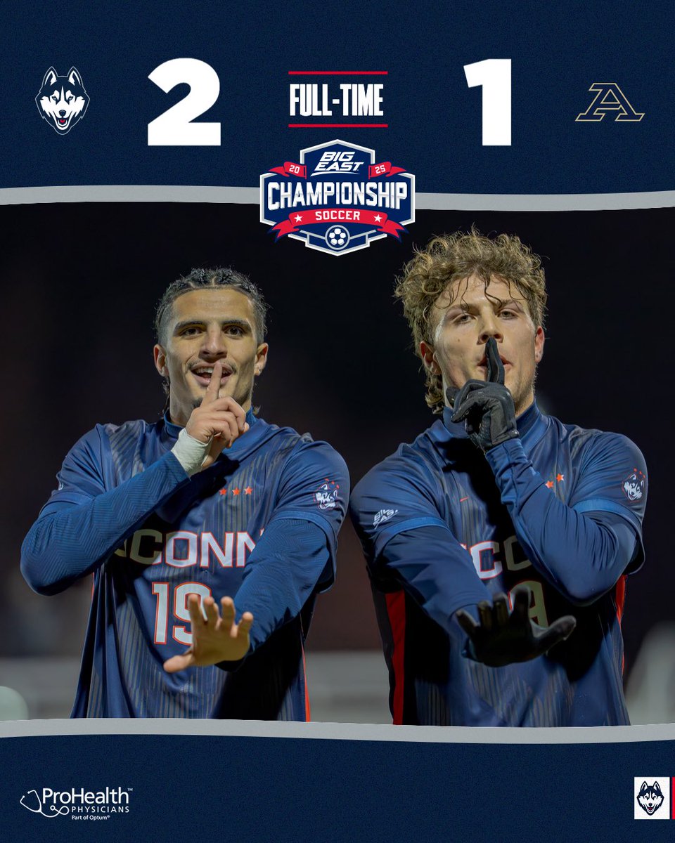 HUSKIES WIN‼️‼️

UCONN WILL PLAY FOR A BIG EAST CHAMPIONSHIP ON SUNDAY!!!!