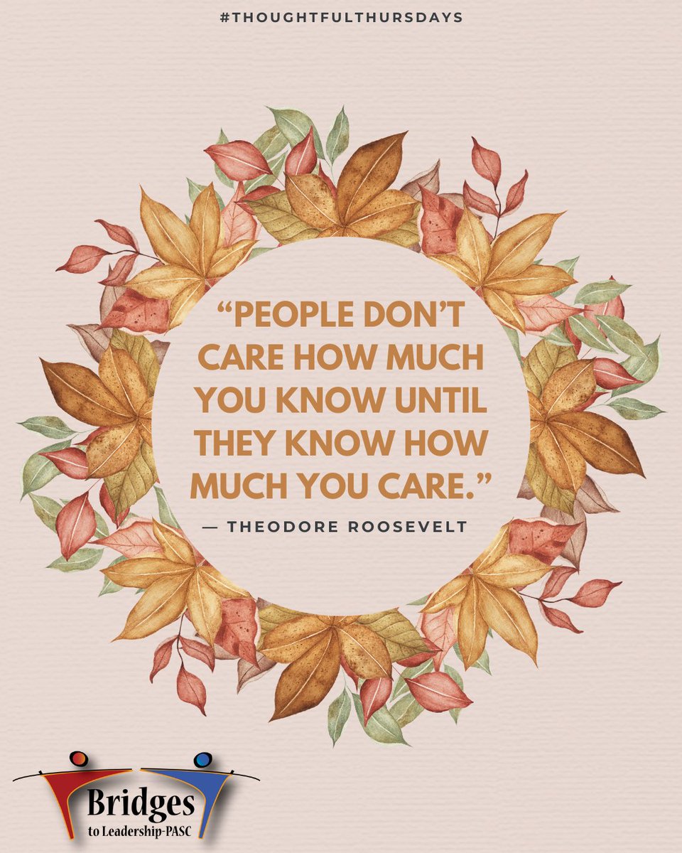 Bridges to Leadership (PASC) tweet media