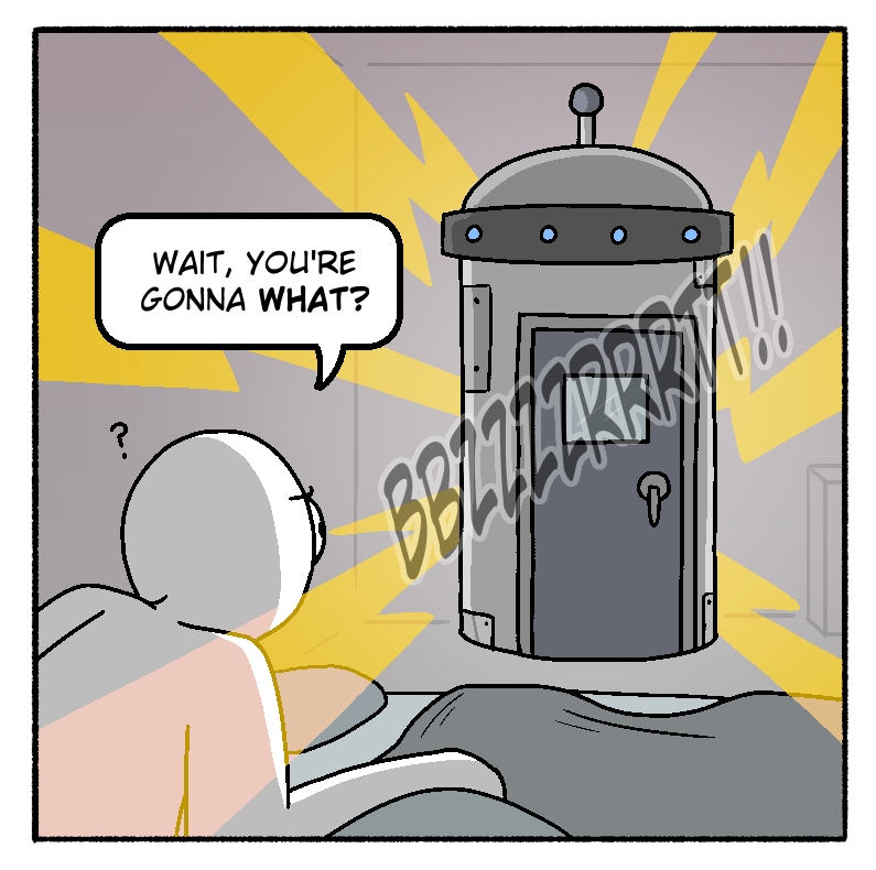 Nurse-vember rolls onwards! Day 13: "Time Travel"! ⏰ (1/3)